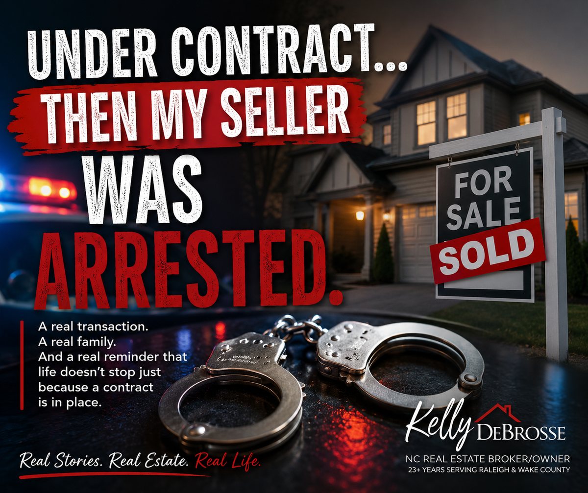 Under Contract  . . .  Then My Seller Was Arrested